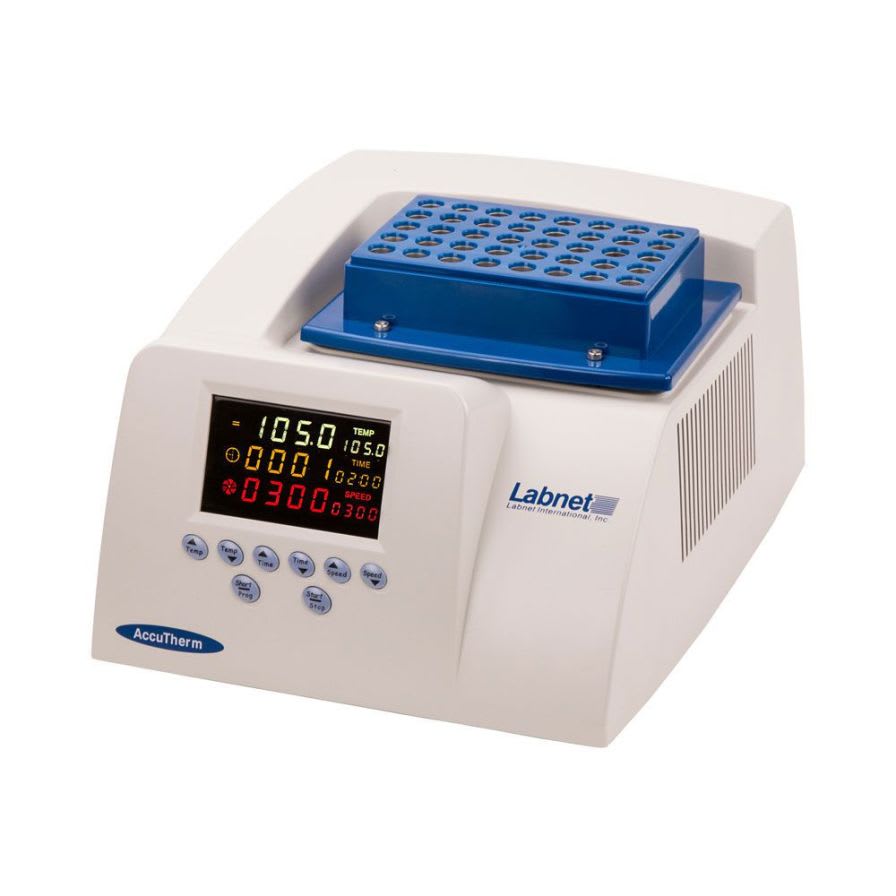 Bench-top shaker / for microtubes / incubator 0 ... 105 °C, 300 - 1 500 rpm | AccuTherm™ Labnet International