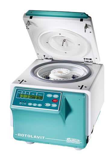 Laboratory centrifuge / cell-washing / bench-top / automatic 3500 rpm | ROTOLAVIT Andreas Hettich