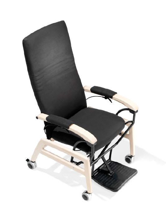 Medical sleeper chair / on casters / reclining / manual 7200 CARE Kusch+Co Sitzmöbelwerke & Co KG