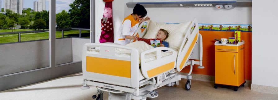 Intensive care bed / electrical / height-adjustable / pediatric Eleganza Smart with Junior Kit LINET