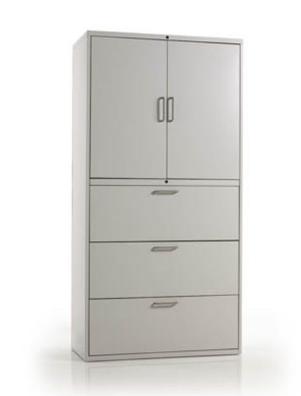 Storage cabinet / medical / mounted for medical records / for healthcare facilities S7L/18615HWL / S7L/18615HWR / S7L/30240CC KI