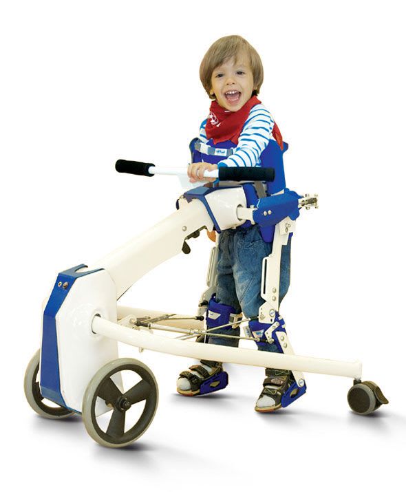 Pediatric stander / walking LIW GO LIW Care Technology