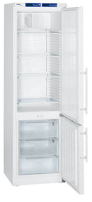 Laboratory refrigerator-freezer / upright / explosion-proof / 2-door +3 °C ... +8 °C, -30 °C ... -9 °C, 361 L | LCexv 4010 Liebherr