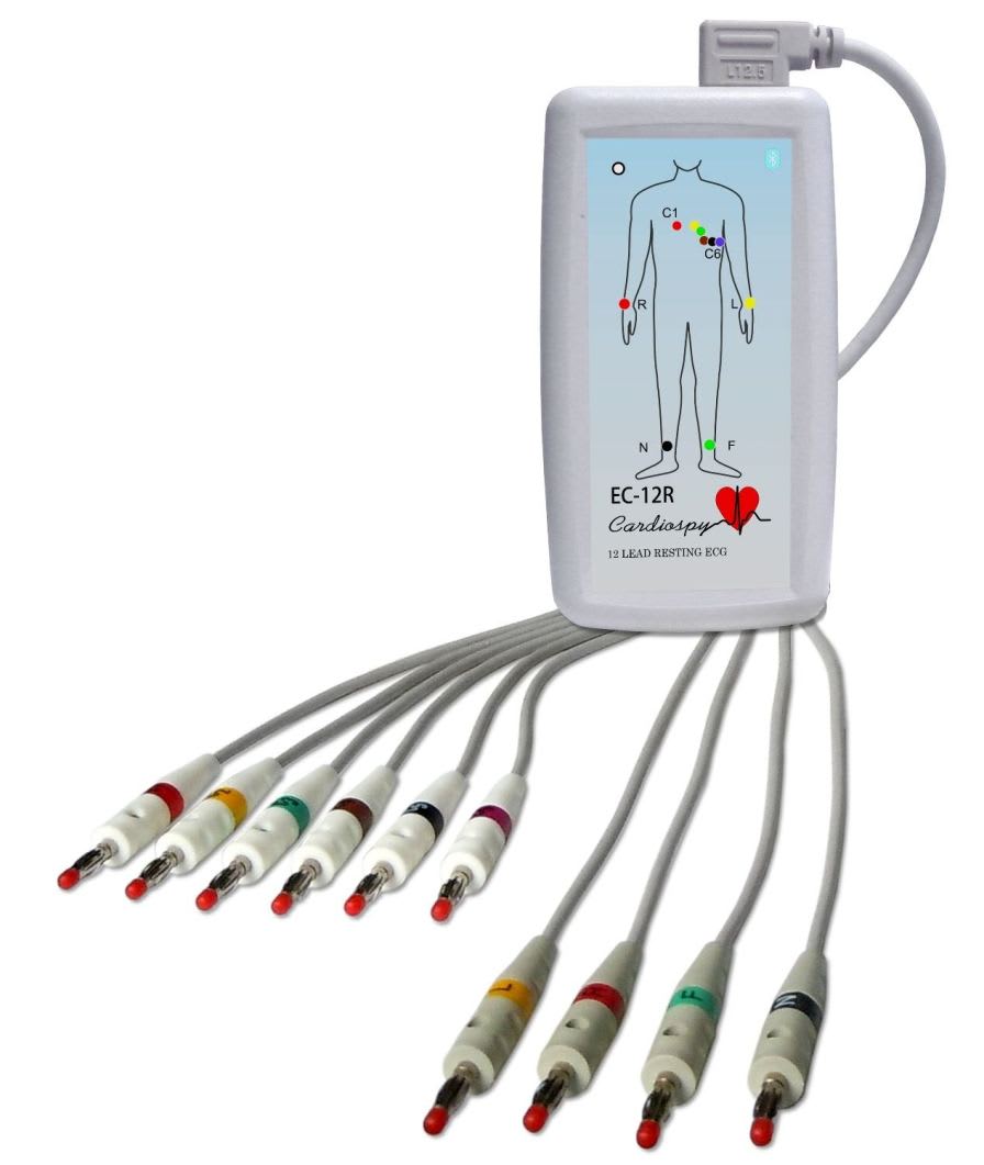 Computer-based electrocardiograph / digital / resting / wireless EC-12R Labtech Ltd.