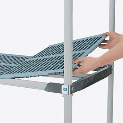 Wire shelving unit / modular / mobile / polymer MetroMax i® InterMetro B.V.