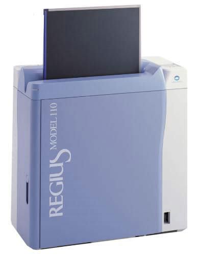 Standards CR screen phosphor screen scanner Regius 110 Konica Minolta Medical Imaging