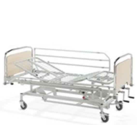 Hospital bed / mechanical / on casters / height-adjustable A 10000/AO KSP ITALIA