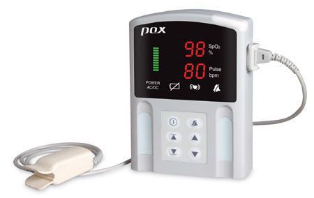 Handheld pulse oximeter / with separate sensor POX(KTPS-01) KTMED