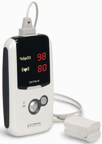Handheld pulse oximeter / with separate sensor OXYPALM KTMED