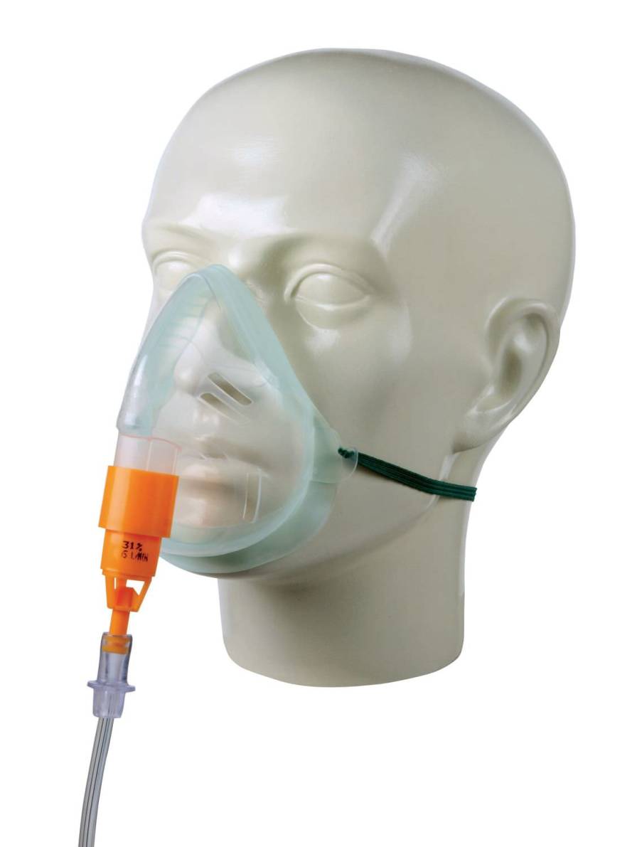Oxygen mask / facial / Venturi 1107080 Intersurgical