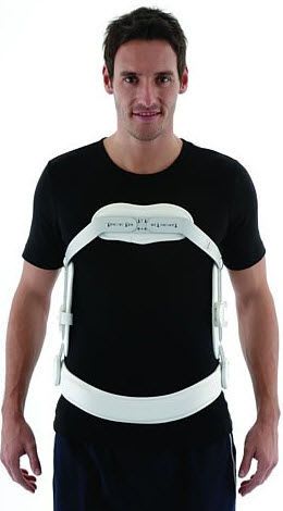 Posture corrective orthosis (orthopedic immobilization) / vertebral hyperextention / with 3-point base system MP45 Össur