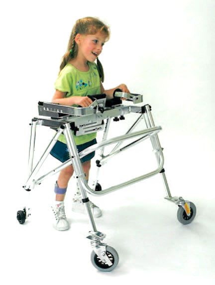 4-caster rollator / pediatric / folding / height-adjustable Y2FS KAYE Products Inc.
