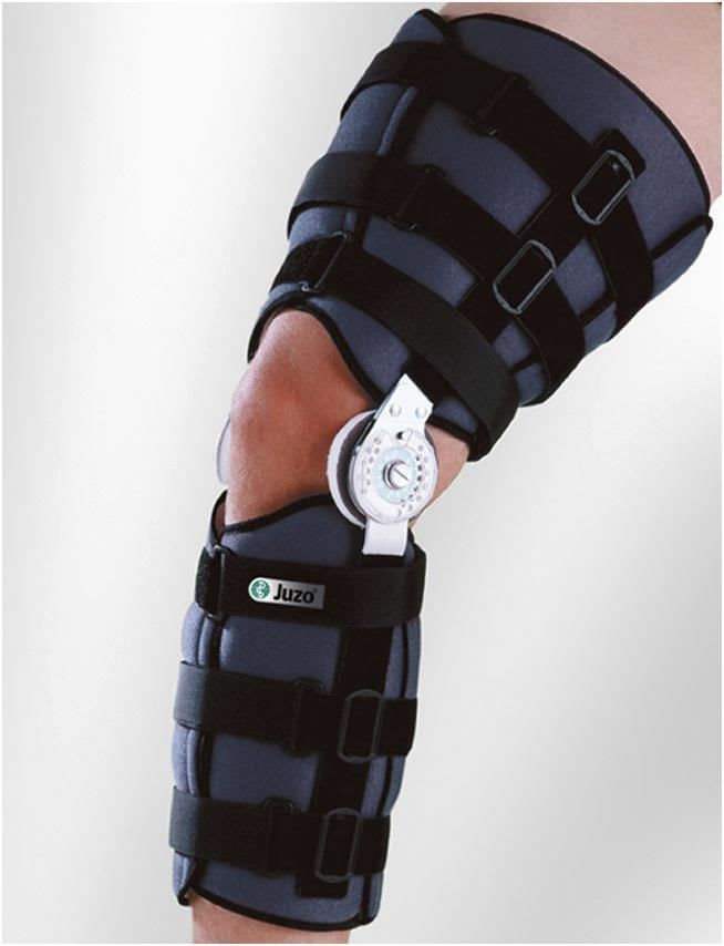 Knee splint (orthopedic immobilization) / articulated JuzoPro® Genu TT Juzo