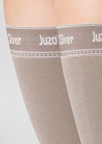Stockings (orthopedic clothing) / compression / woman Juzo® Expert Strong Silver Juzo