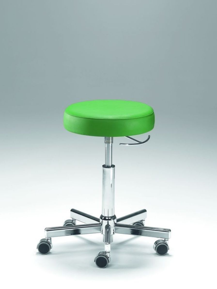Medical stool / height-adjustable / on casters Coburg Dentalift 11070 Jörg & Sohn
