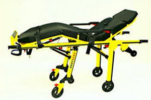 Emergency stretcher trolley / height-adjustable / pneumatic / 3-section Fuego RIT249 Kartsana Medical