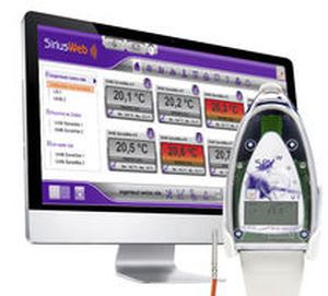 Temperature monitoring web application SIRIUSWEB JRI
