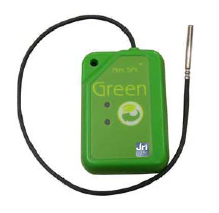 Temperature regulator data logger / wireless Mini SPY RF Green JRI