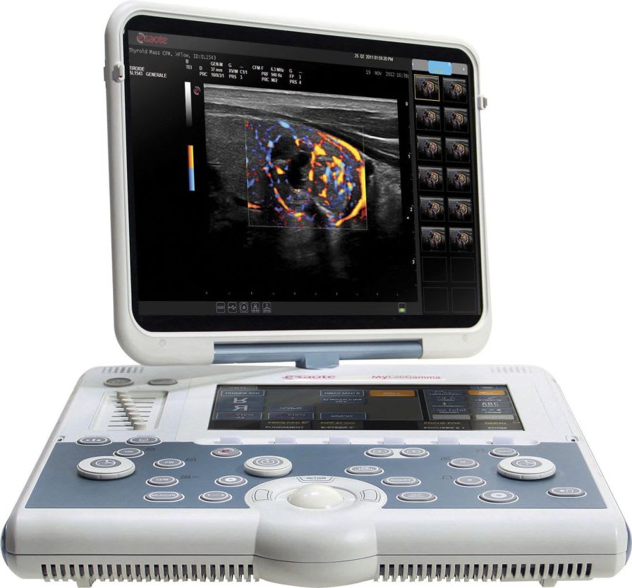 Portable ultrasound system / for multipurpose ultrasound imaging MyLab™Gamma ESAOTE