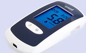 Blood glucose meter 20 - 600 mg/dL | Accusure 510 Jiangsu Yuyue Medical Equipment & Supply Co., Ltd.