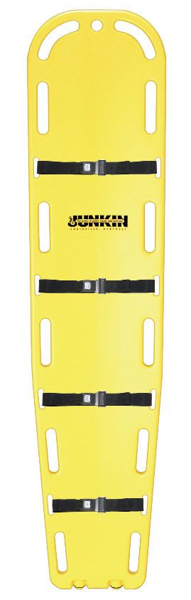 Plastic backboard stretcher JSA-365 Junkin Safety Appliance Company