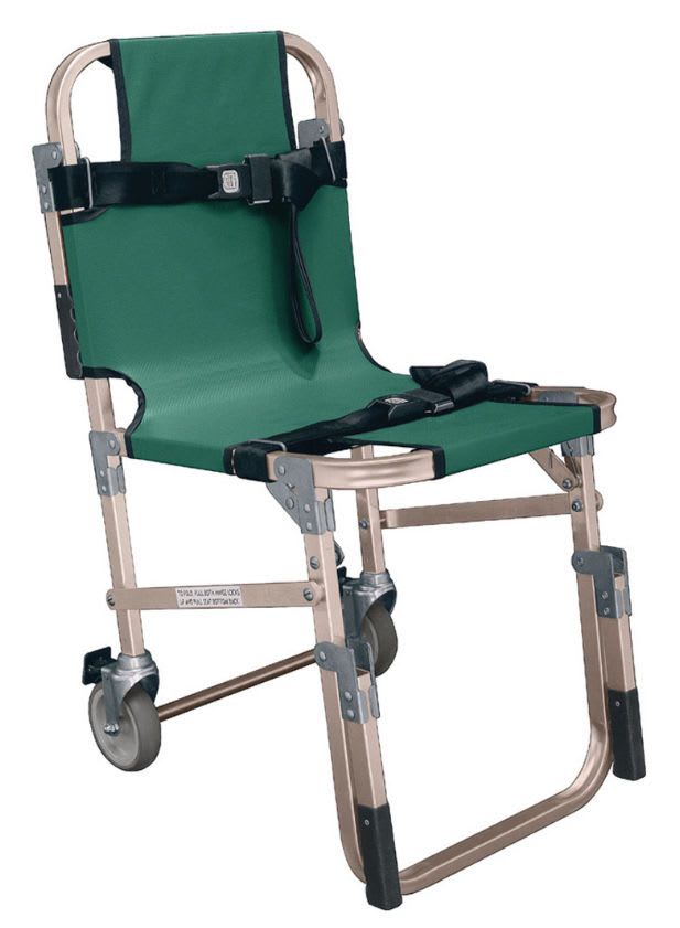 Folding patient transfer chair JSA-800 Junkin Safety Appliance Company