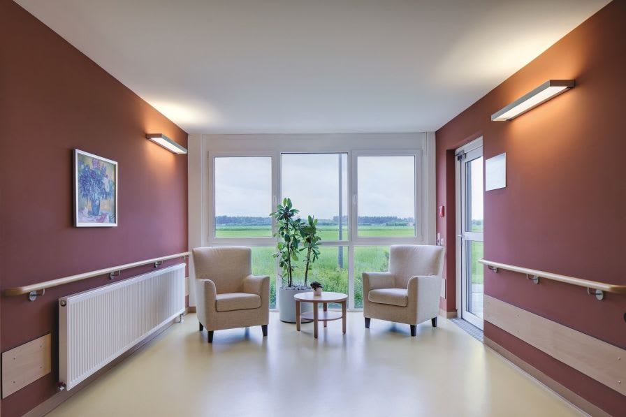Ceiling-mounted lighting / wall-mount / for healthcare facilities / LED VANERA LED Derungs Licht AG