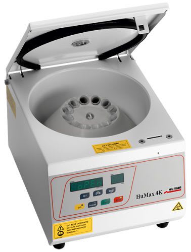 Laboratory centrifuge / bench-top 5 000 rpm | HuMax 4K HUMAN