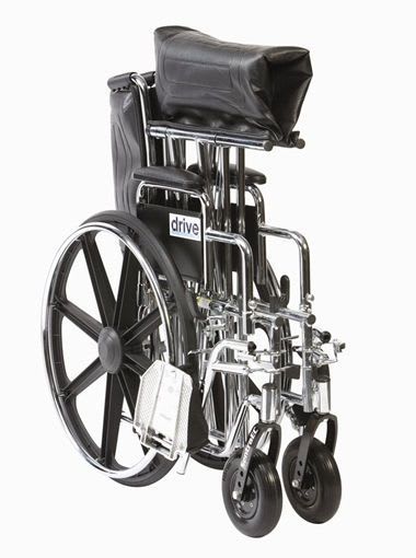 Passive wheelchair / folding max. 200 kg | Sentra EC Drive Medical Europe