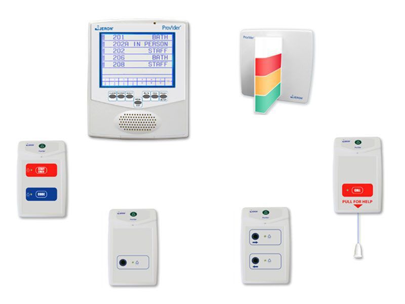 Nurse call management system Provider® 680 Tone-Visual Jeron Electronic Systems