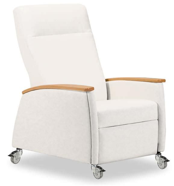 Medical sleeper chair / on casters / reclining / manual 500 series 615-51-500 IoA Healthcare