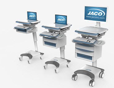 Medical computer cart / medicine distribution JACO UltraLite JACO, INC.