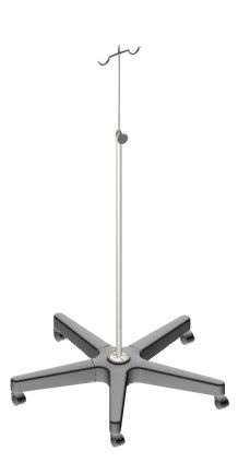 2-hook IV pole / telescopic / on casters Doctor IMO
