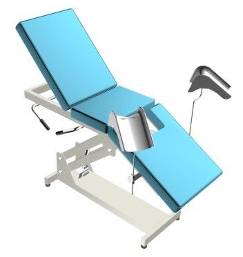 Gynecological examination table / fixed / 3-section Doctor IMO
