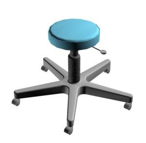 Medical stool / height-adjustable / on casters Doctor IMO