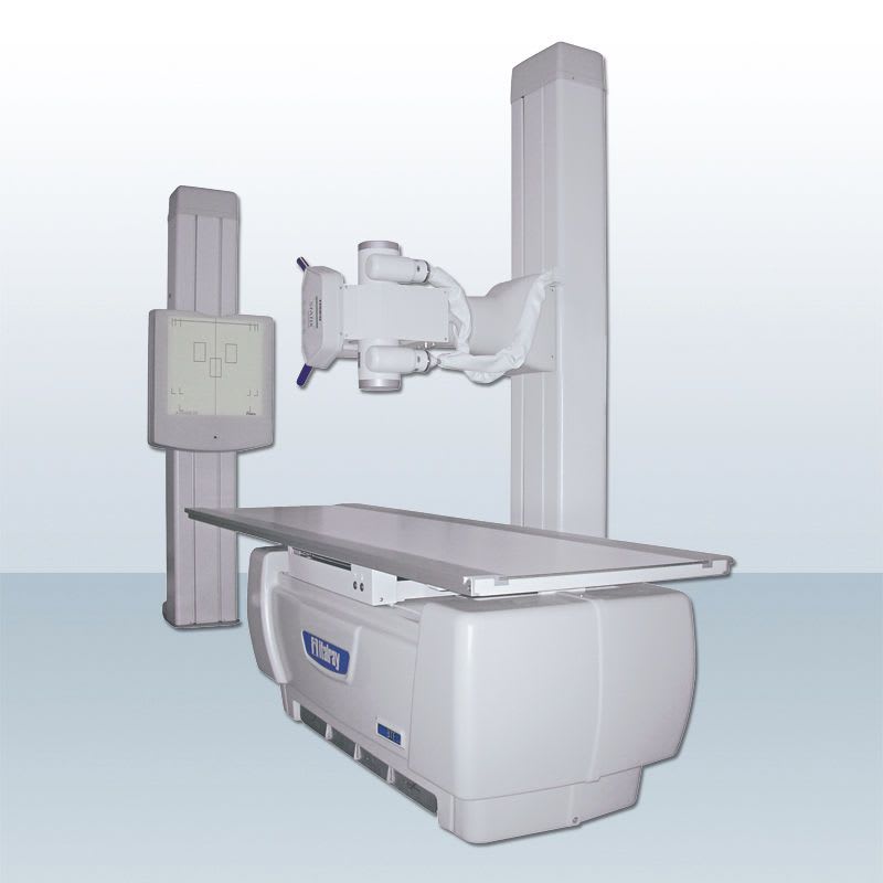 Radiography system (X-ray radiology) / analog / for multipurpose radiography / with vertical bucky stand STATIX ITALRAY