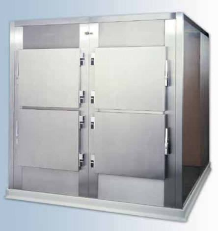 4-body refrigerated mortuary cabinet Hygeco International Produits