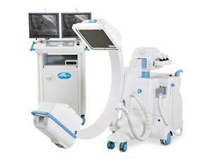 Mobile C-arm / with flat panel detector / with video column RADIUS XP with Flat Panel Intermedical