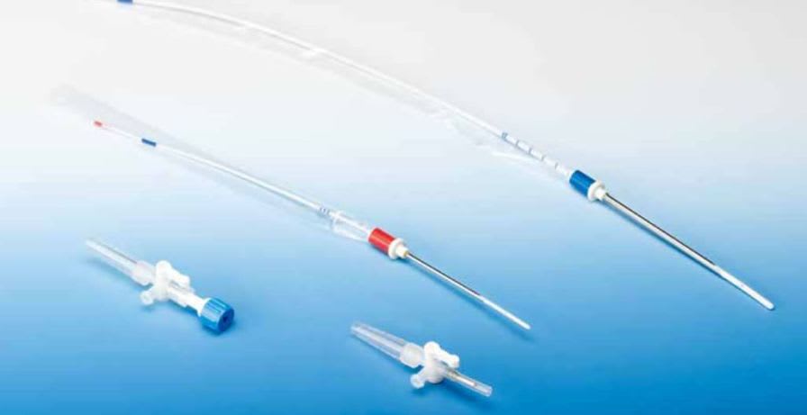 Pleural puncture needle PNEUMOCATH® intra special catheters
