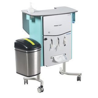 Treatment trolley / with drawer / modular CARECENTRE™ Bristol Maid Hospital Metalcraft