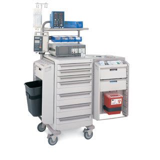 Treatment trolley / with drawer / modular 8SXRSTRAMA Bristol Maid Hospital Metalcraft