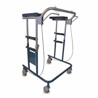 4-caster rollator / height-adjustable / bariatric max 325 kg | STAND TALL Bristol Maid Hospital Metalcraft