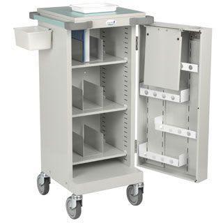 Medicine distribution trolley / with dosage system UD140 Bristol Maid Hospital Metalcraft