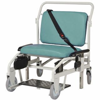 Bariatric patient transfer chair max 380 kg Bristol Maid Hospital Metalcraft