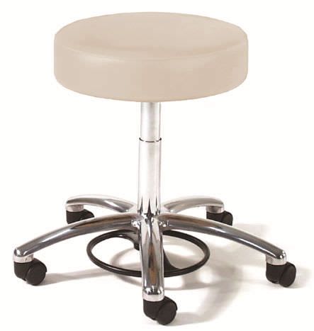 Medical stool / height-adjustable / on casters 983 Intensa