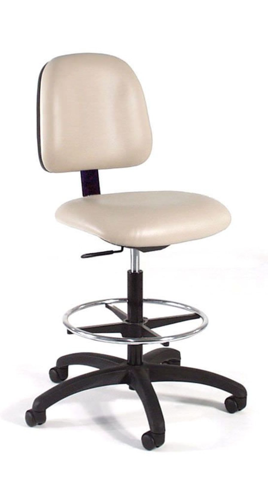 Medical stool / on casters / height-adjustable / with backrest 811 Intensa