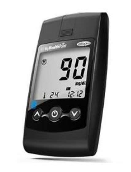 Wireless blood glucose meter 10 - 600 mg/dL | MyHealthPoint™ Infopia