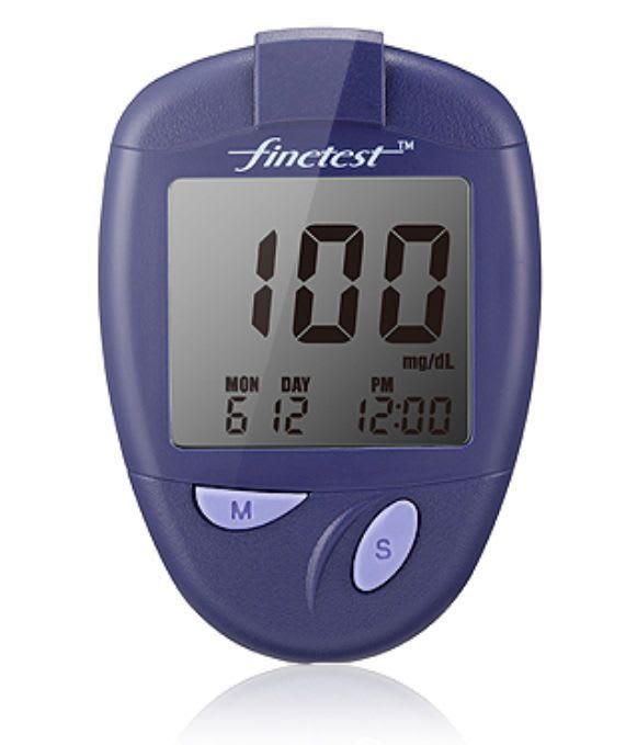 Blood glucose meter 10 - 600 mg/dL | Finetest Infopia