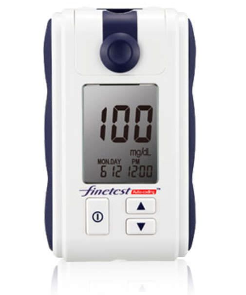 Blood glucose meter 10 - 600 mg/dL | Finetest Auto Coding Infopia
