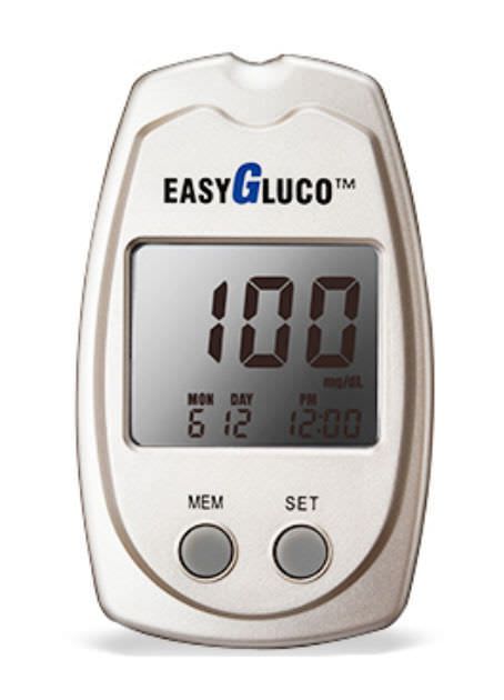Blood glucose meter 10 - 600 mg/dL | EasyGluco™ Infopia